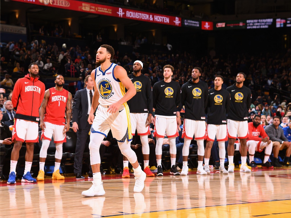 勇士全员备战，明日主场迎战火箭