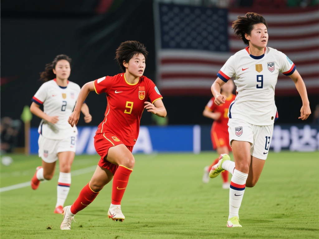 在全球女足发展浪潮中，中美之间的每一场对