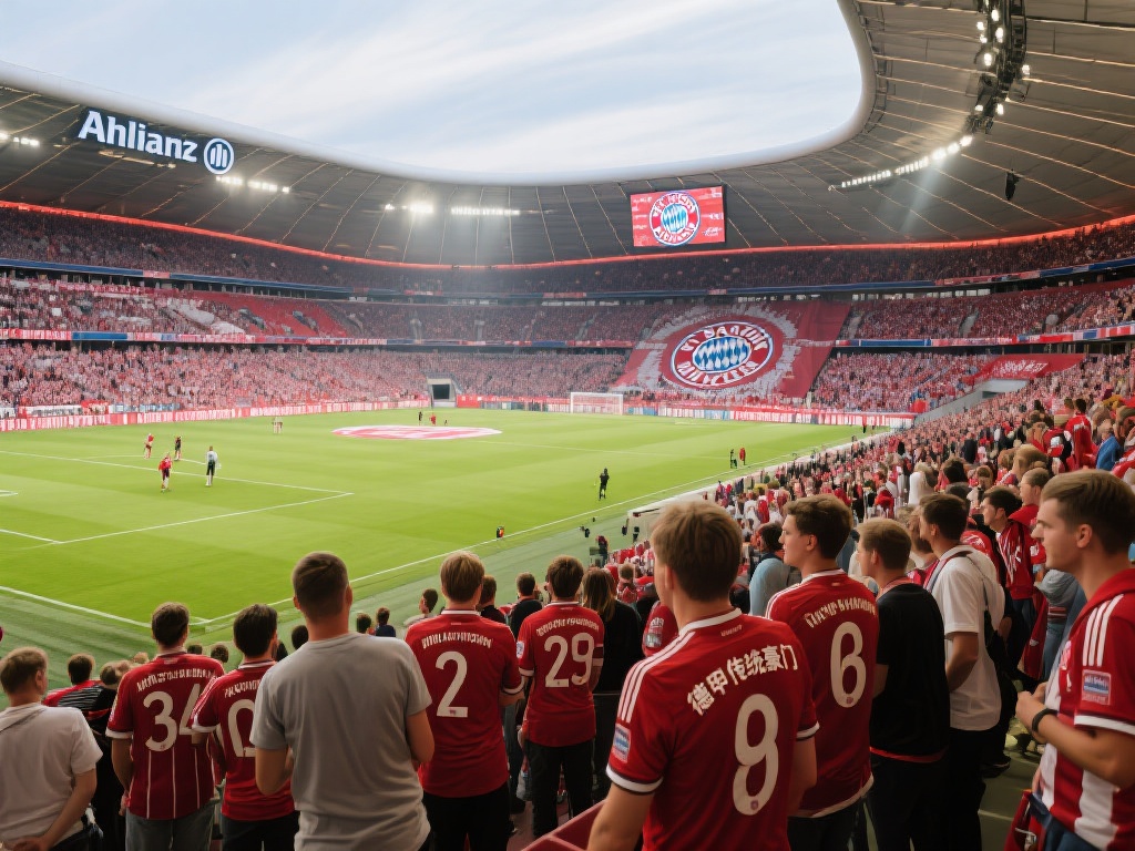 德甲六大经典劲旅 球队的主场安联球场也成为世界足球朝圣之地
