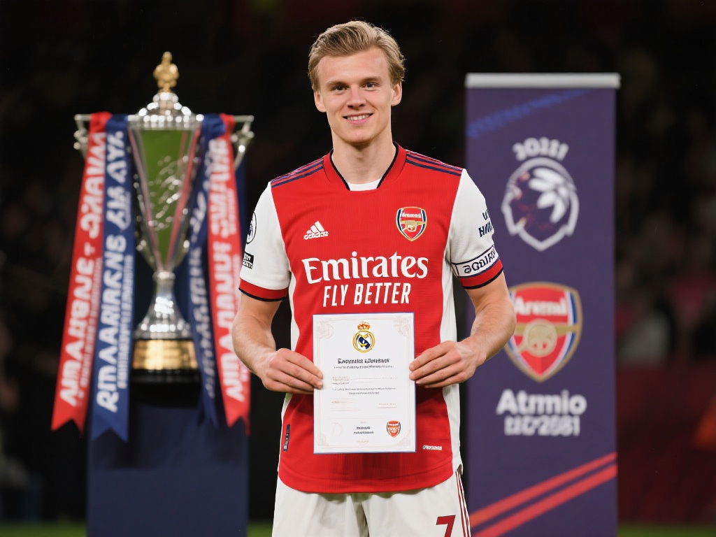 官宣:阿森纳与厄德高达成续约协议,合同延长至2028年 在2021年从皇马永久转会至阿森纳后,这