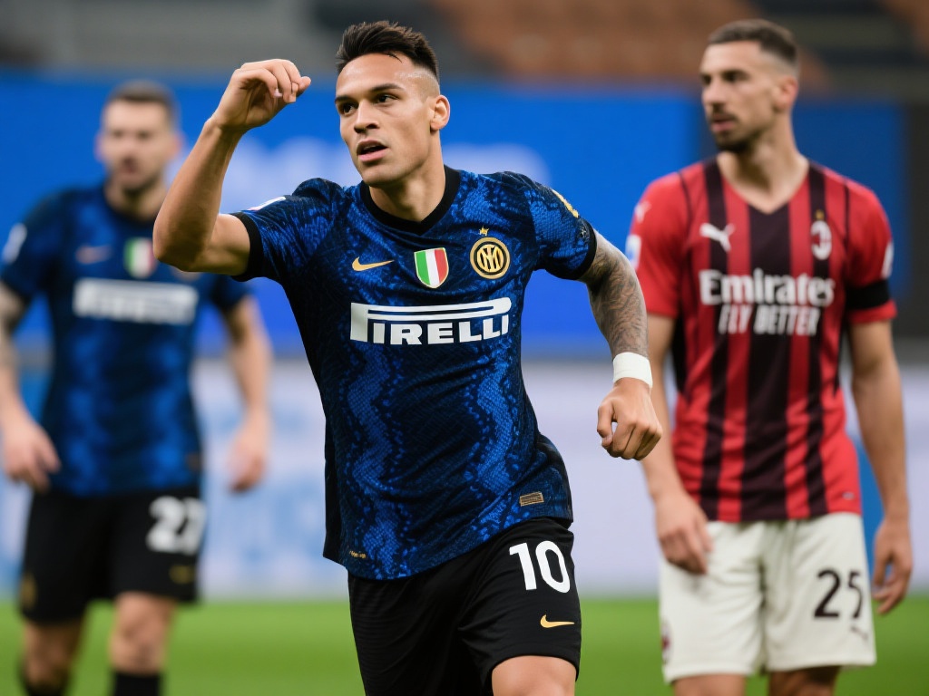 国米冲击意甲桂冠，第180次米兰德比成关键战役